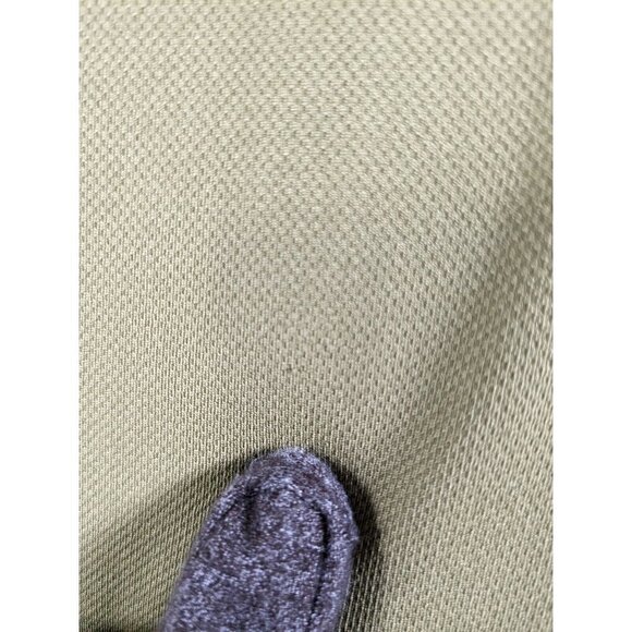 Under Armour Shirt Mens Large 1/4 Zip Polo Style Short Sleeve Green Active - Picture 14 of 16